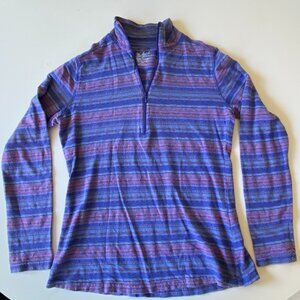 Vintage Woolrich Halfzip Midlayer - Women's Medium